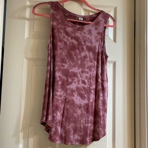 Old Navy Luxe Tie Dye Tank